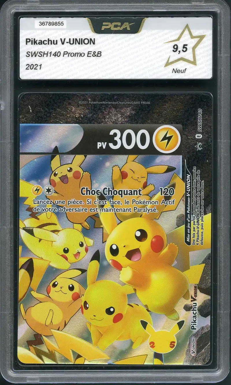 PCA 9.5 Pikachu V Union
