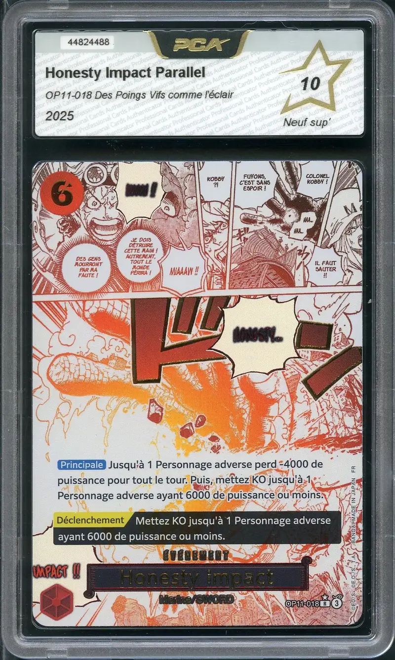 PCA 10 Honesty Impact Parallel