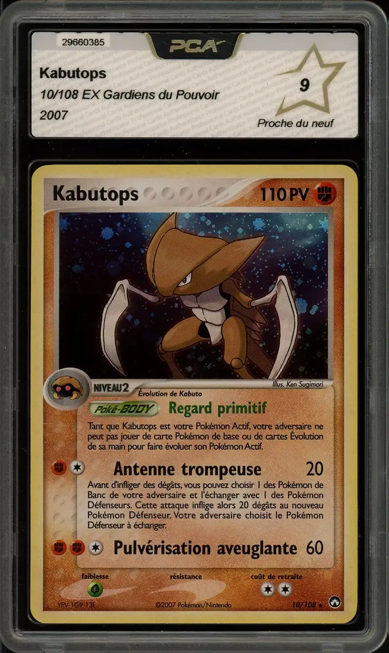 PCA 9 Kabutops Holo