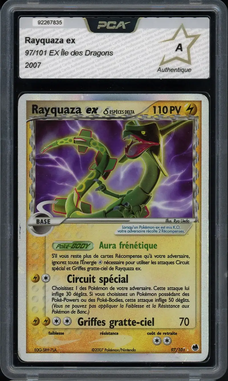 PCA A Rayquaza Ex δ Espèces Delta