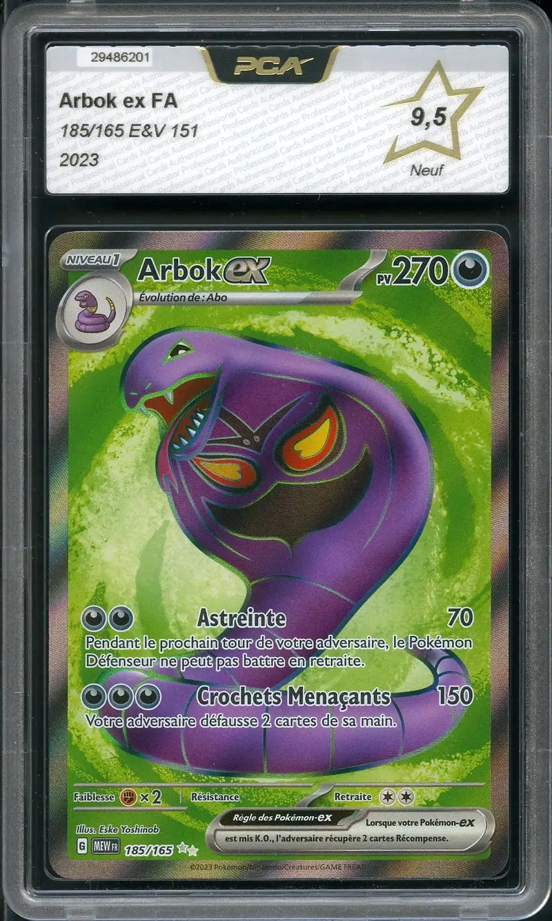 PCA 9.5 Arbok Ex