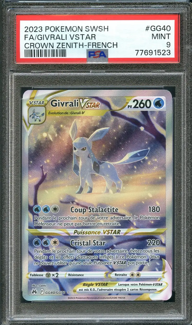 PSA 9 Givrali VStar