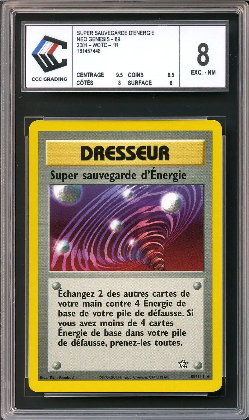 CCC 8 Super Sauvegarde d'Energie