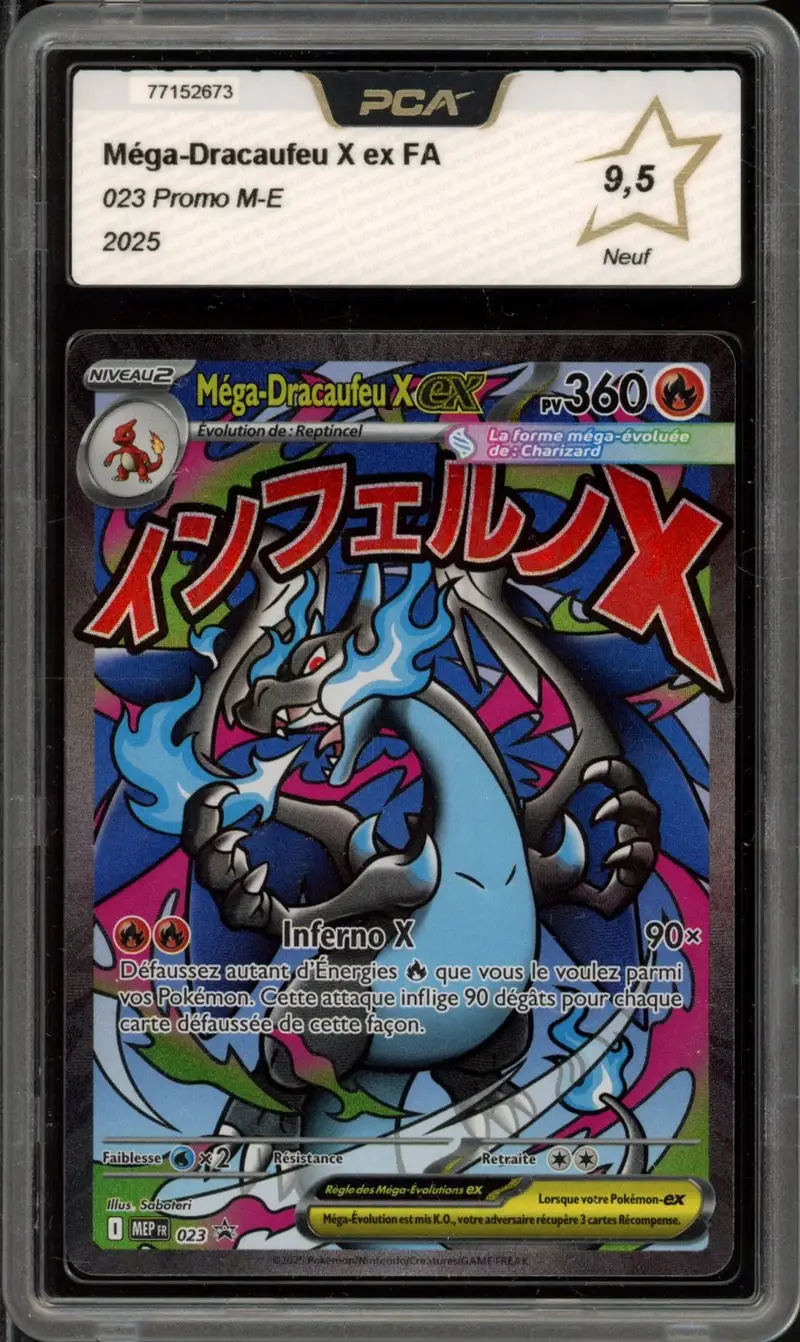 PCA 9.5 Méga Dracaufeu X Ex