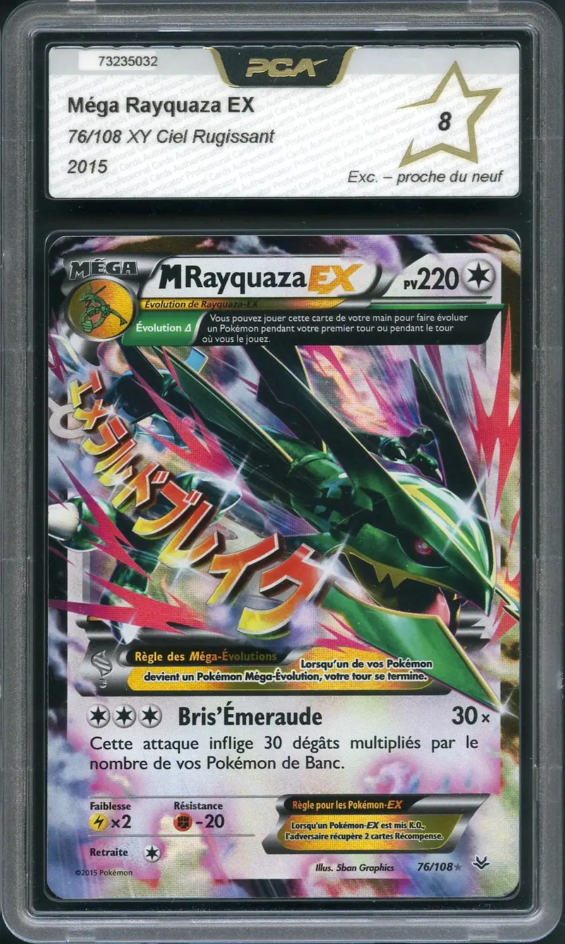 PCA 8 Méga Rayquaza Ex