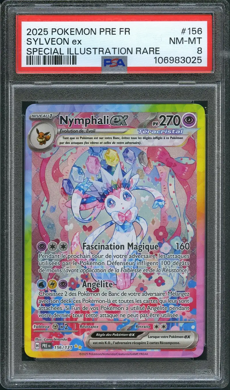 PSA 8 Nymphali Ex