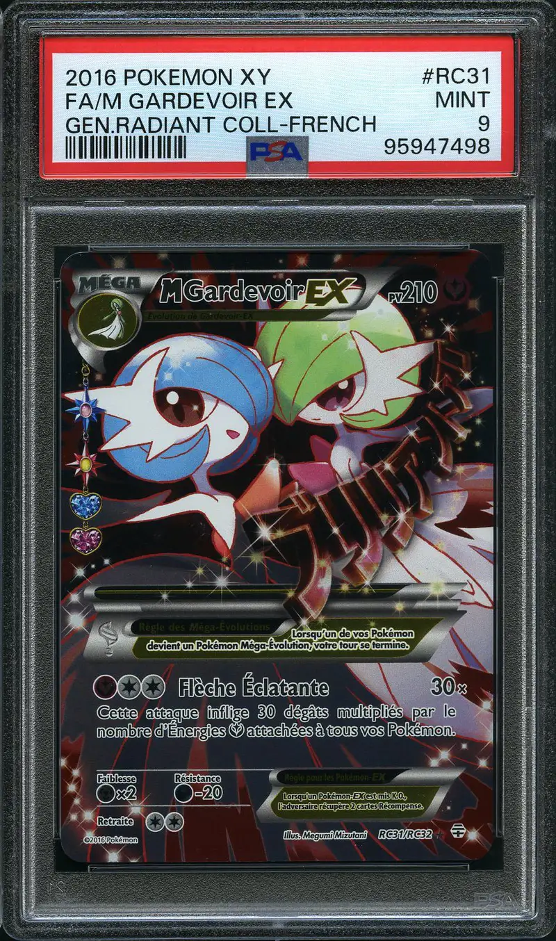 PSA 9 Méga Gardevoir Ex