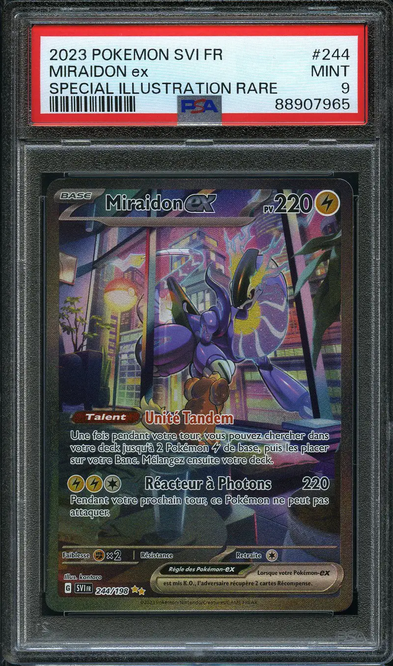 PSA 9 Miraidon Ex