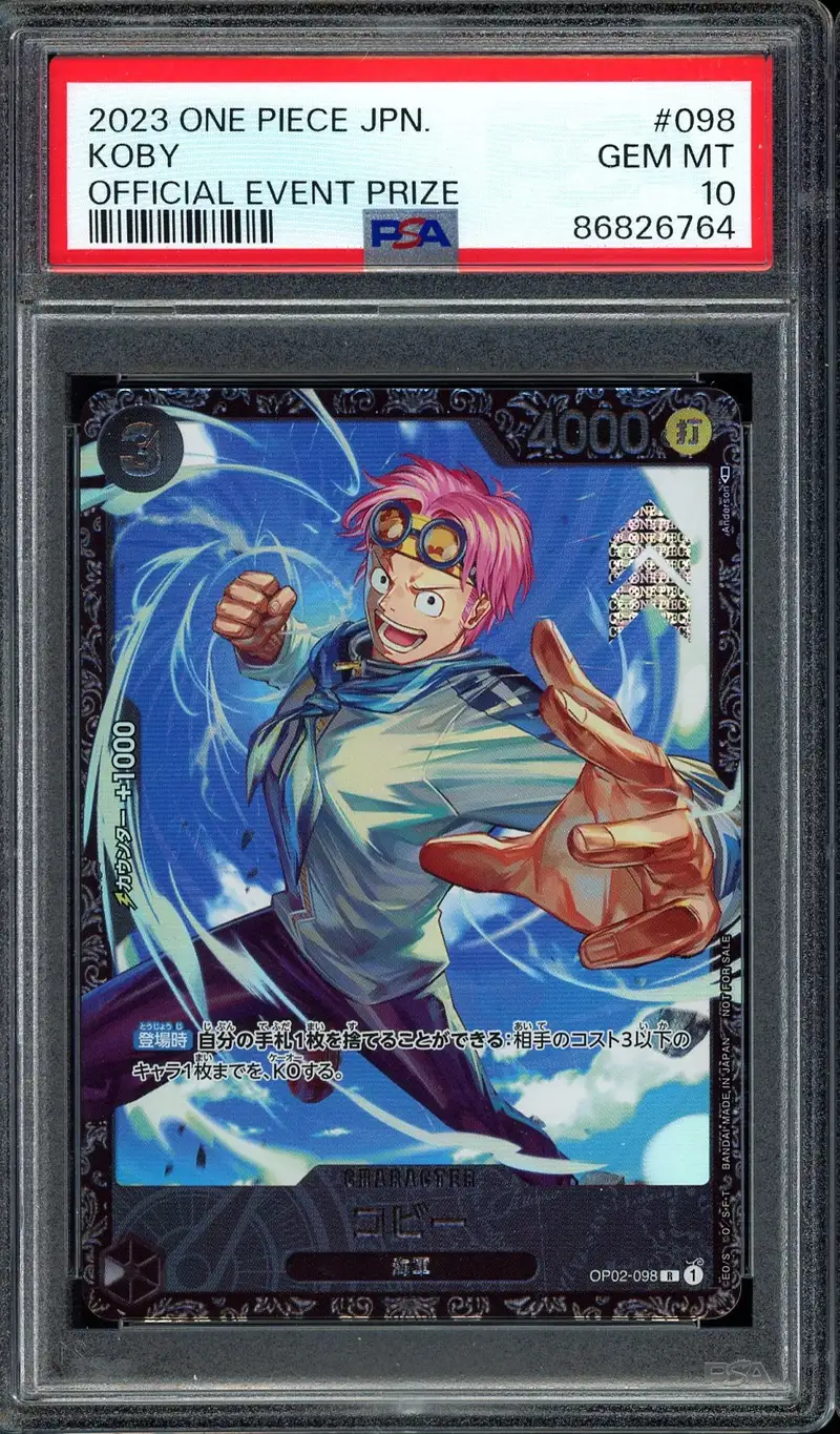 PSA 10 Koby Stamp