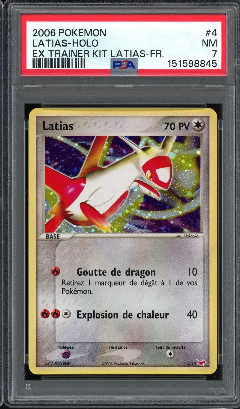 PSA 7 Latias Holo