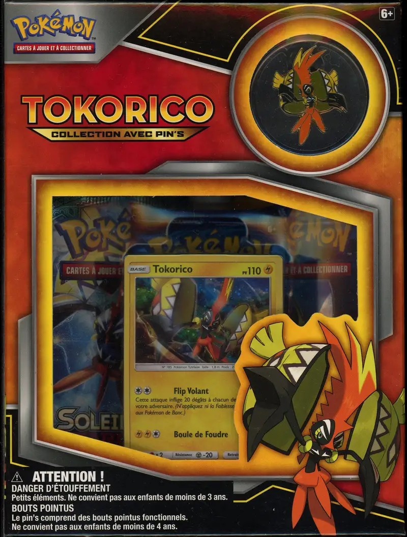 Coffret Collection avec Pin's Tokorico
