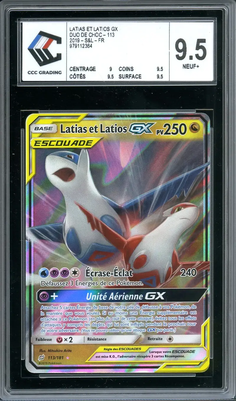 CCC 9.5 Latias et Latios Gx