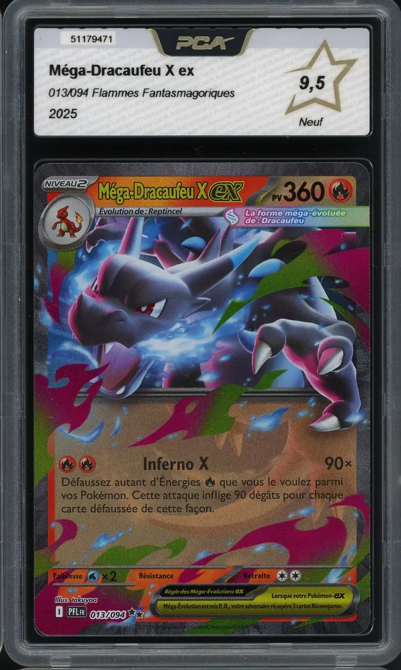 PCA 9.5 Méga-Dracaufeu X Ex