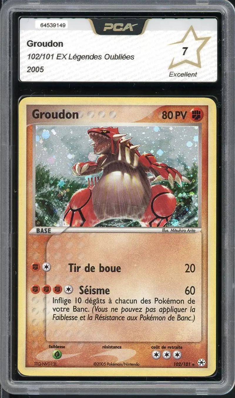PCA 7 Groudon Holo