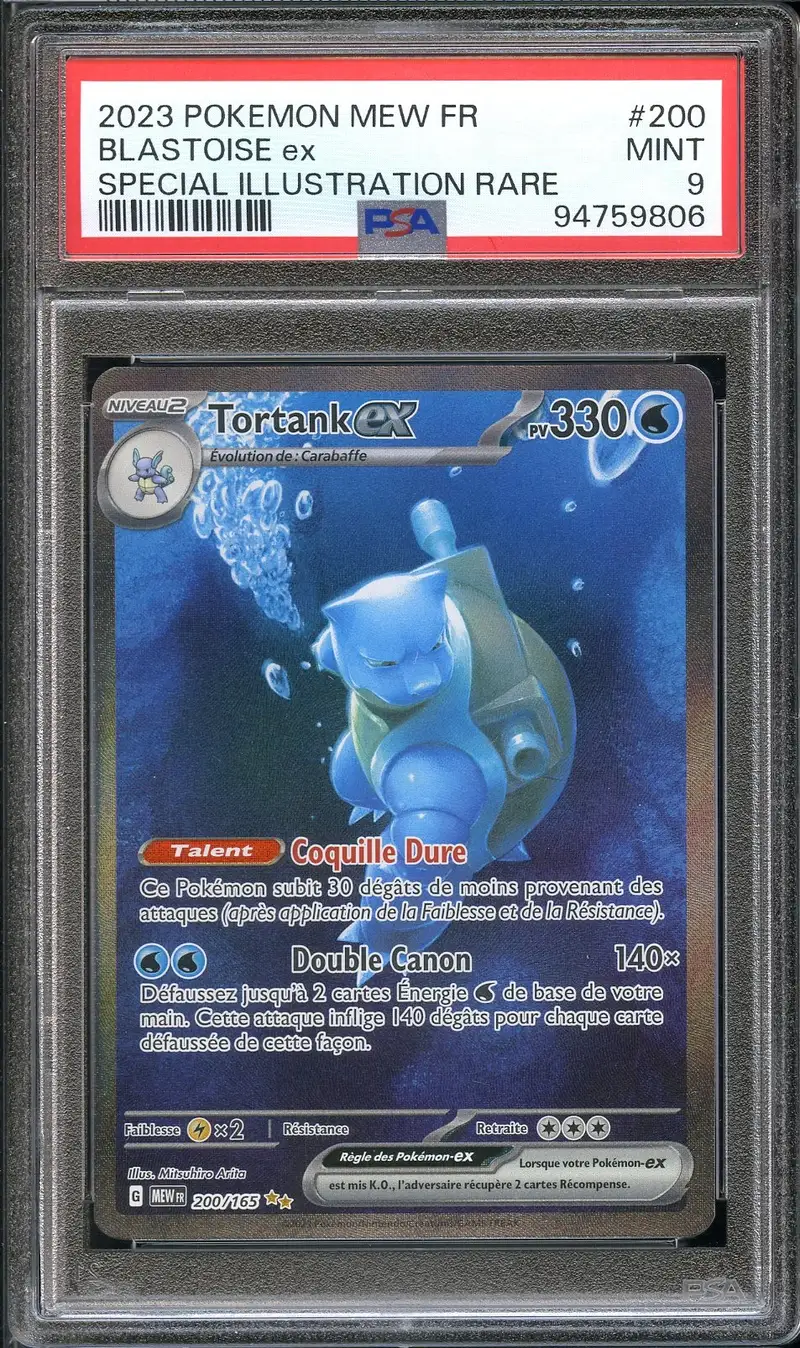PSA 9 Tortank Ex