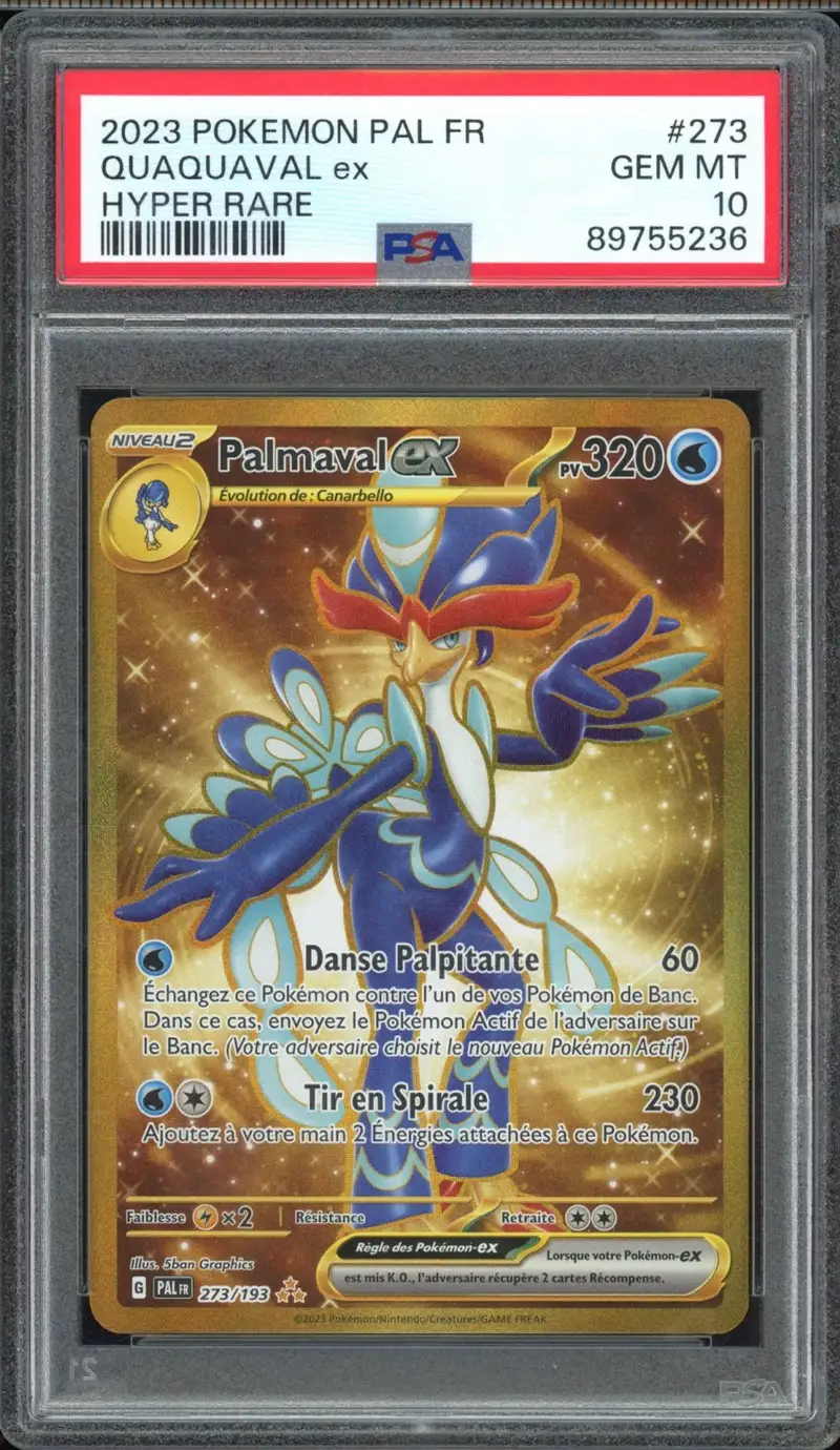 PSA 10 Palmaval Ex Gold