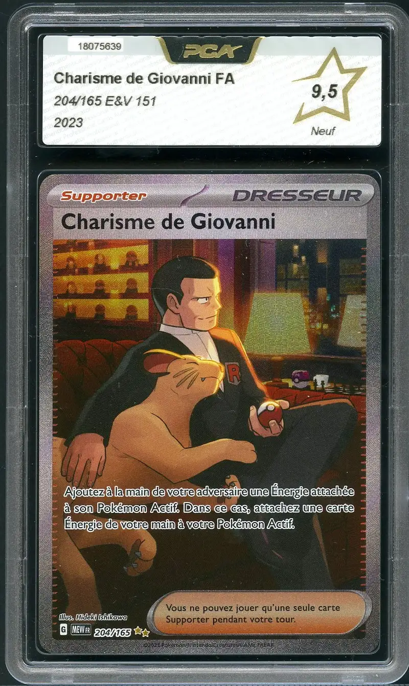 PCA 9.5 Charisme de Giovanni
