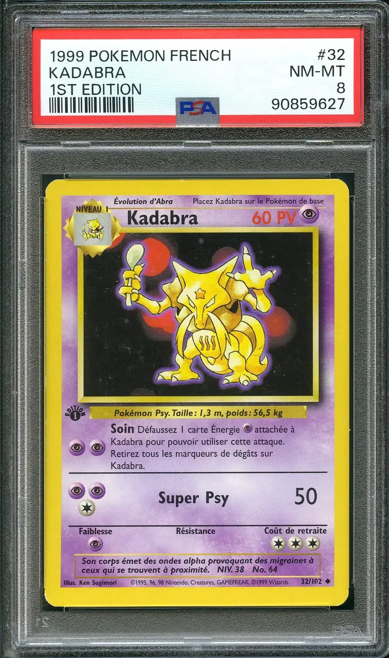 PSA 8 Kadabra