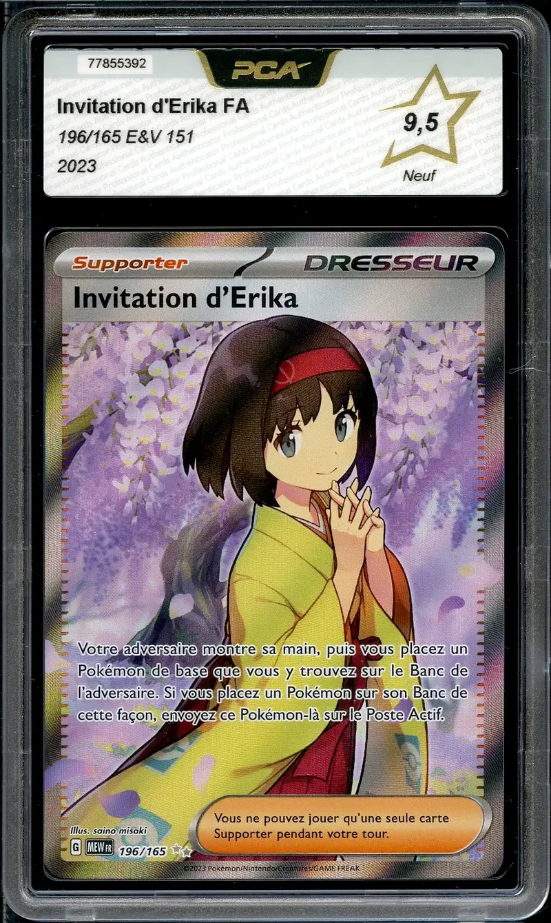 PCA 9.5 Invitation d'Erika