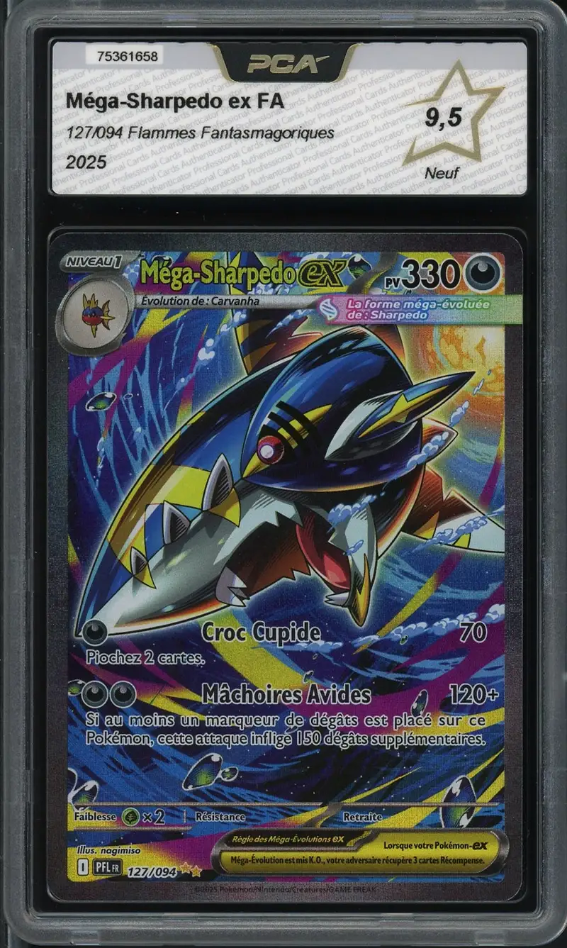 PCA 9.5 Méga-Sharpedo Ex