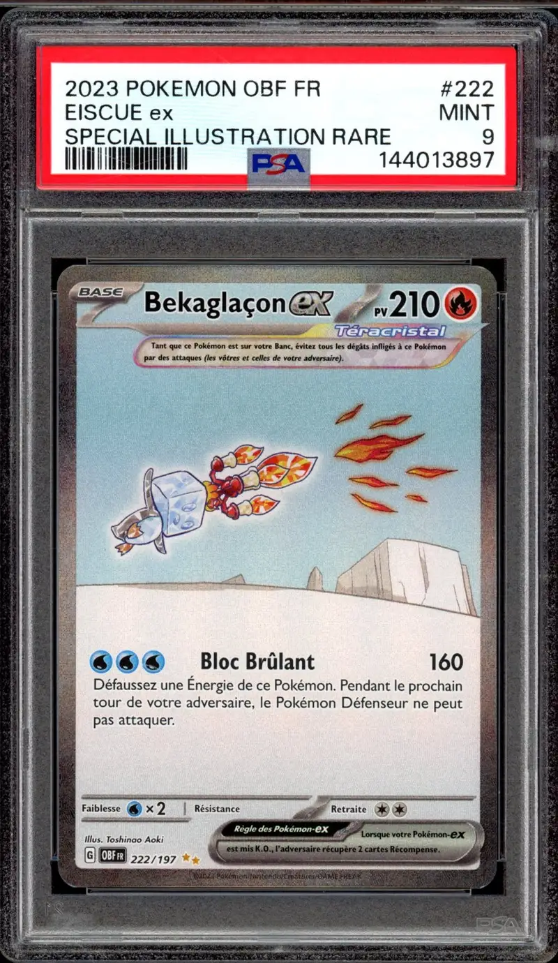 PSA 9 Bekaglaçon Ex