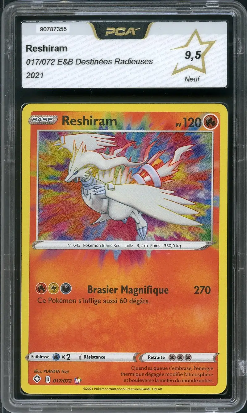 PCA 9.5 Reshiram Holo