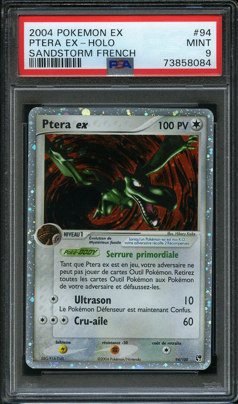 PSA 9 Ptera Ex