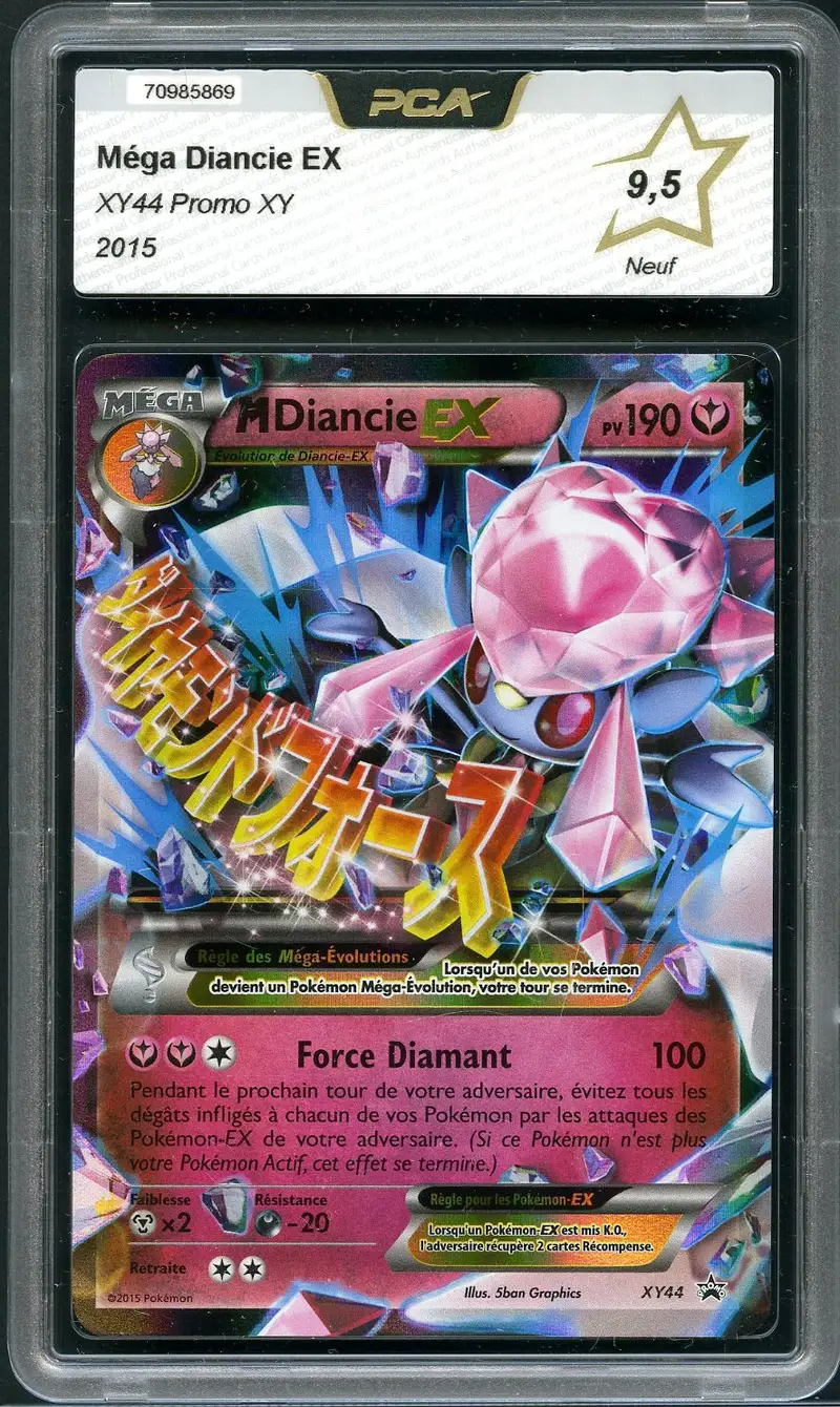 PCA 9.5 Méga Diancie Ex