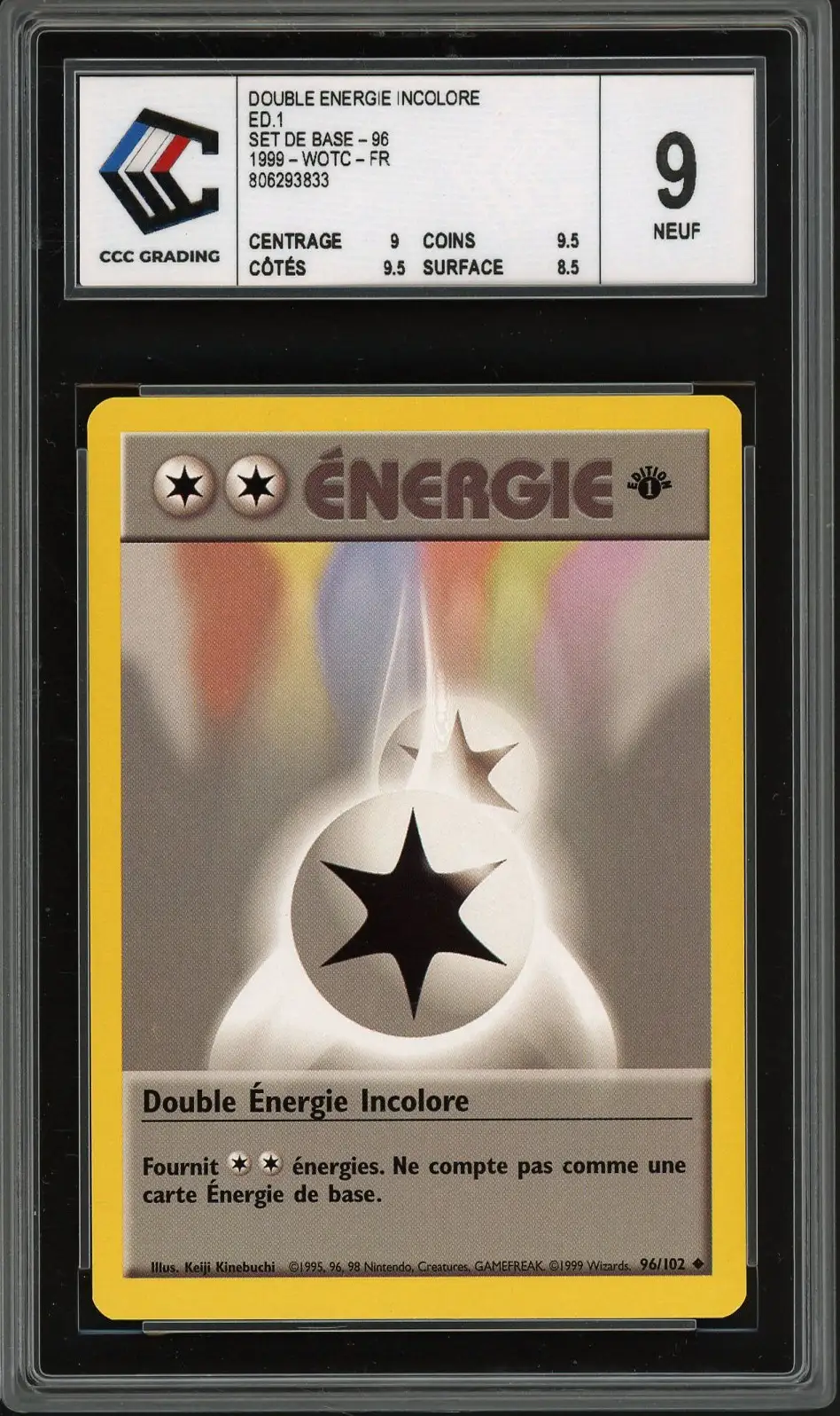 CCC 9 Double Energie Incolore