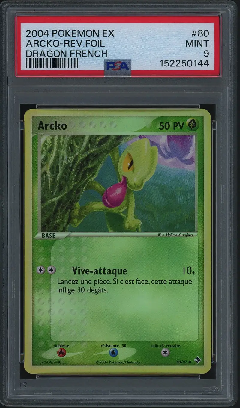 PSA 9 Arcko Reverse