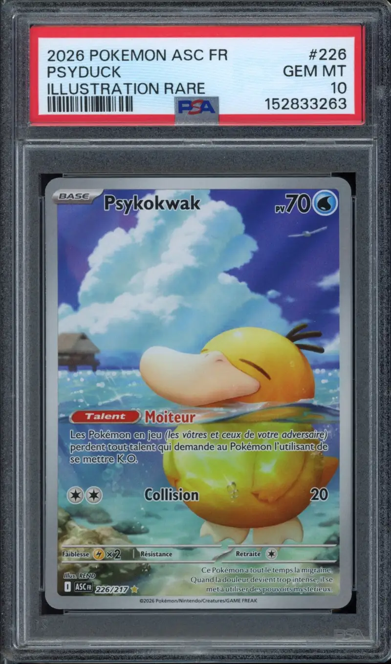超希少　PSA10 POP13‼️ コダック　PSYDUCK 009 CA 10 Psykokwak