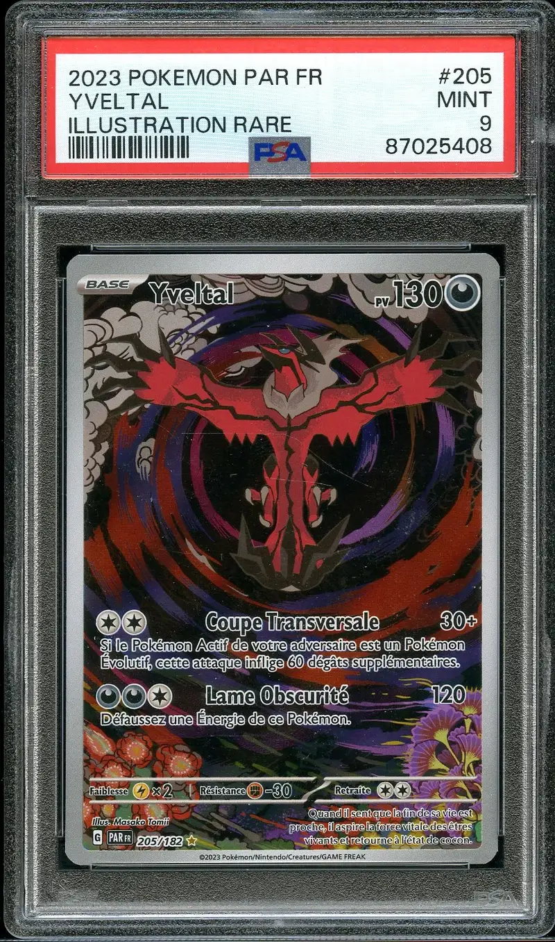 PSA 9 Yveltal