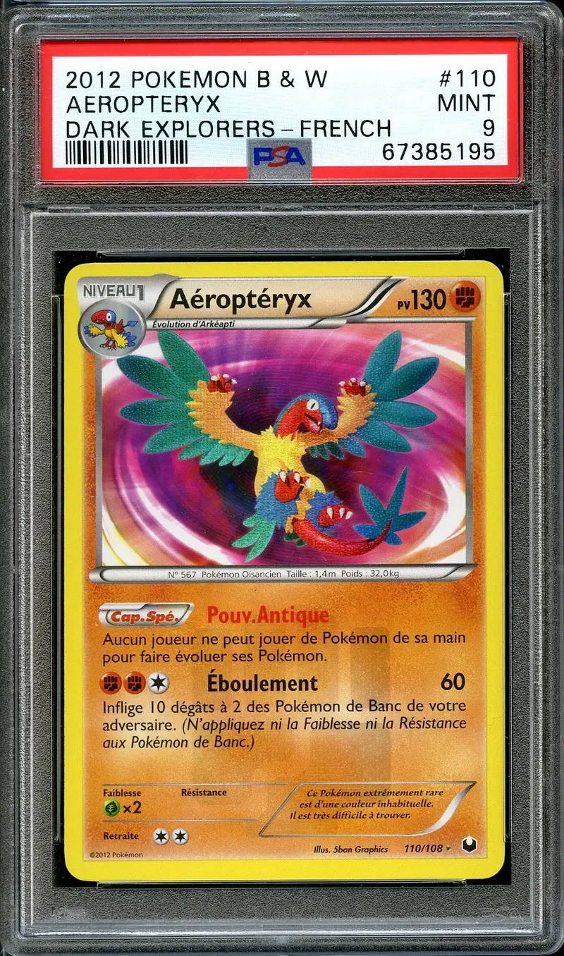 PSA 9 Aéroptéryx Holo