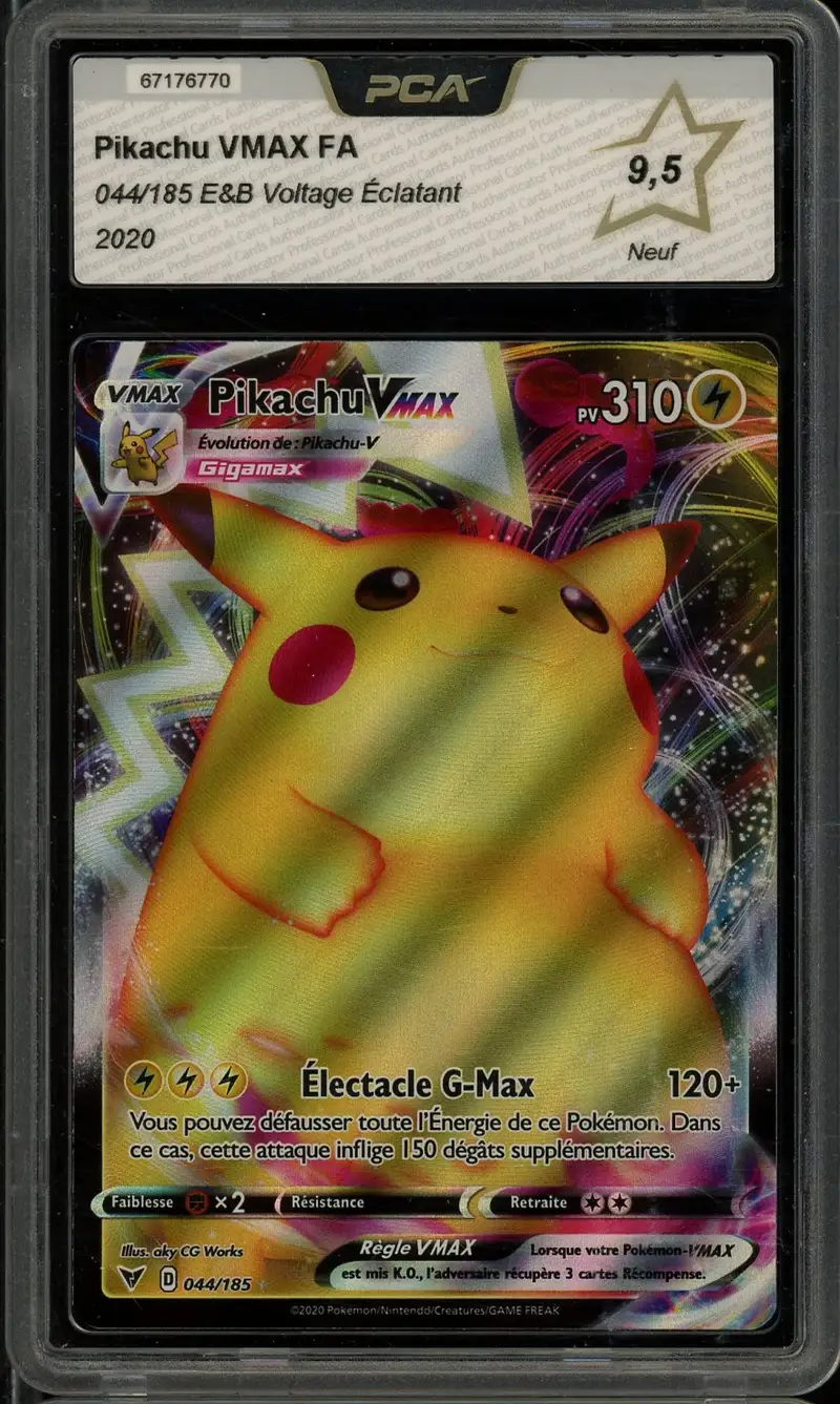PCA 9.5 Pikachu VMax