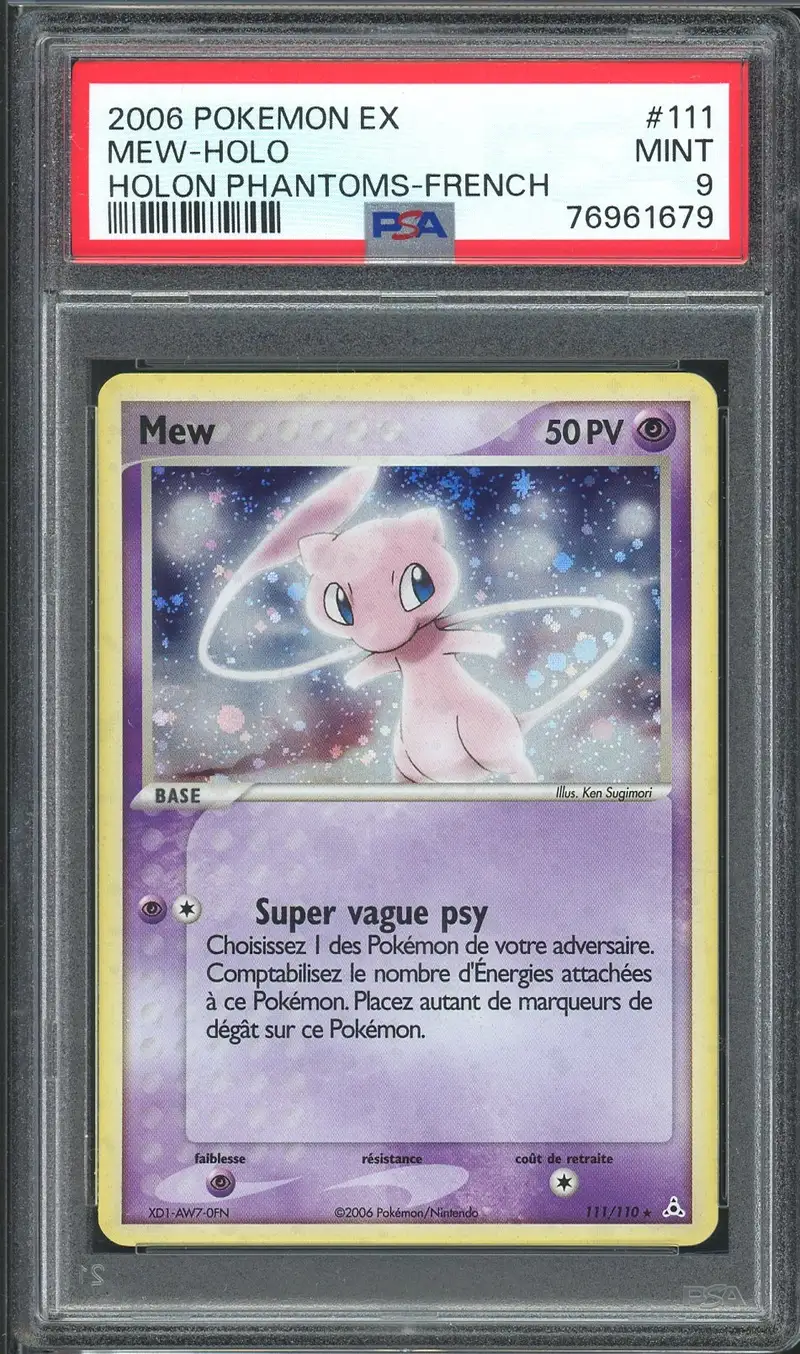 PSA 9 Mew Holo