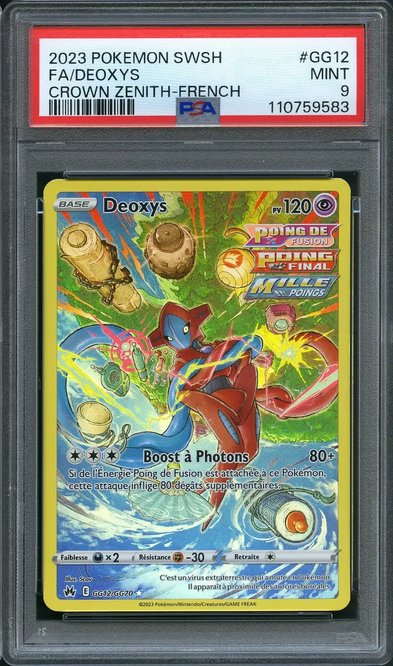 PSA 9 Deoxys