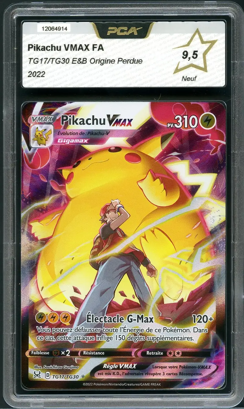 PCA 9.5 Pikachu VMax