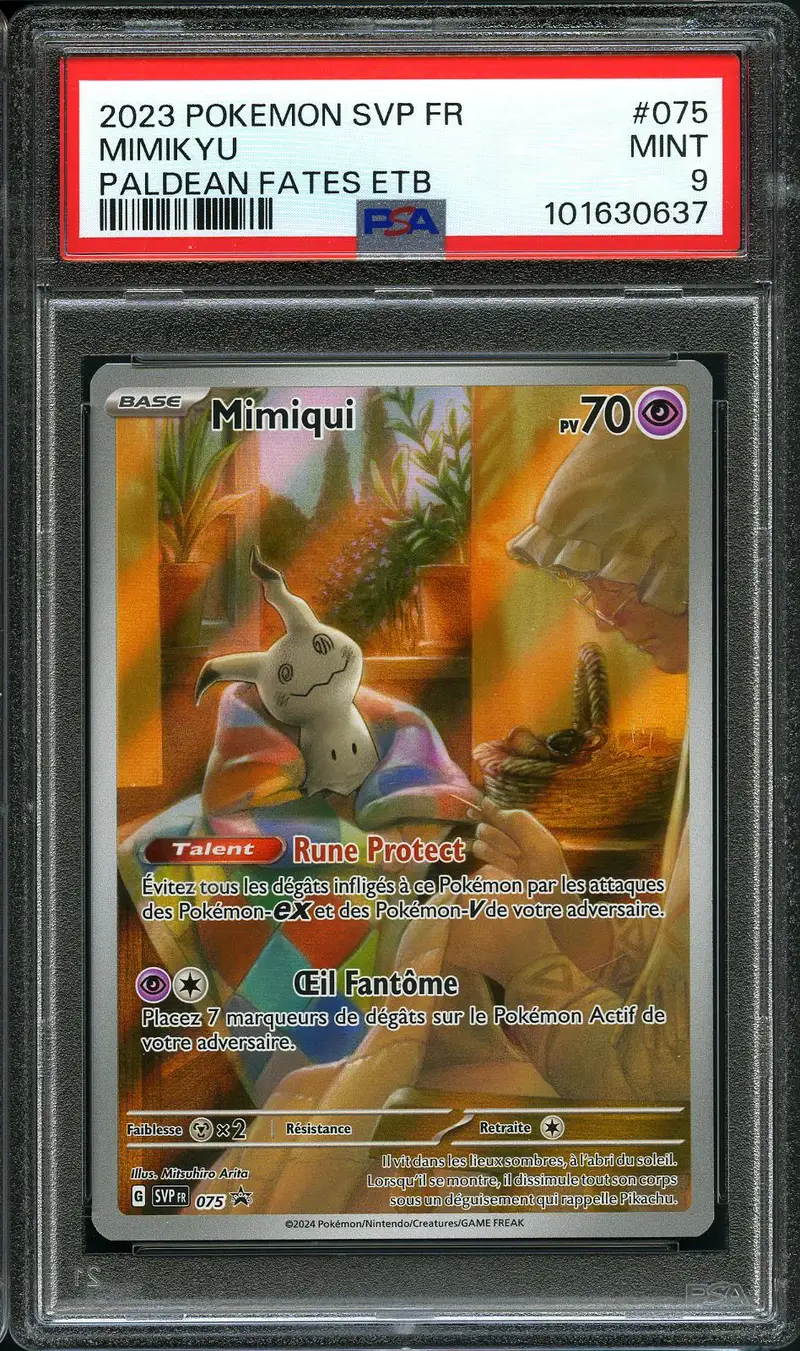 PSA 9 Mimiqui