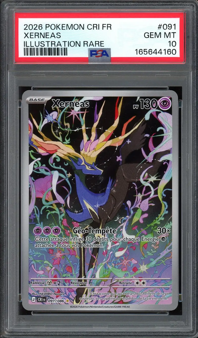 PSA 10 Xerneas