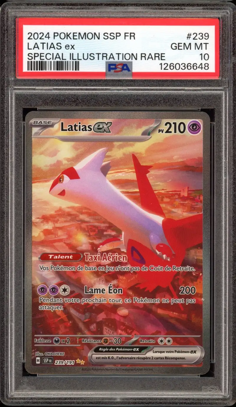 PSA 10 Latias Ex