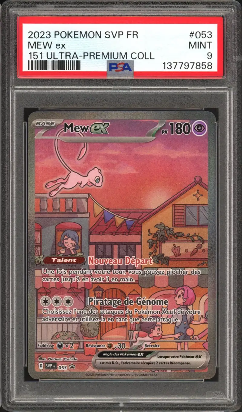 PSA 9 Mew Ex