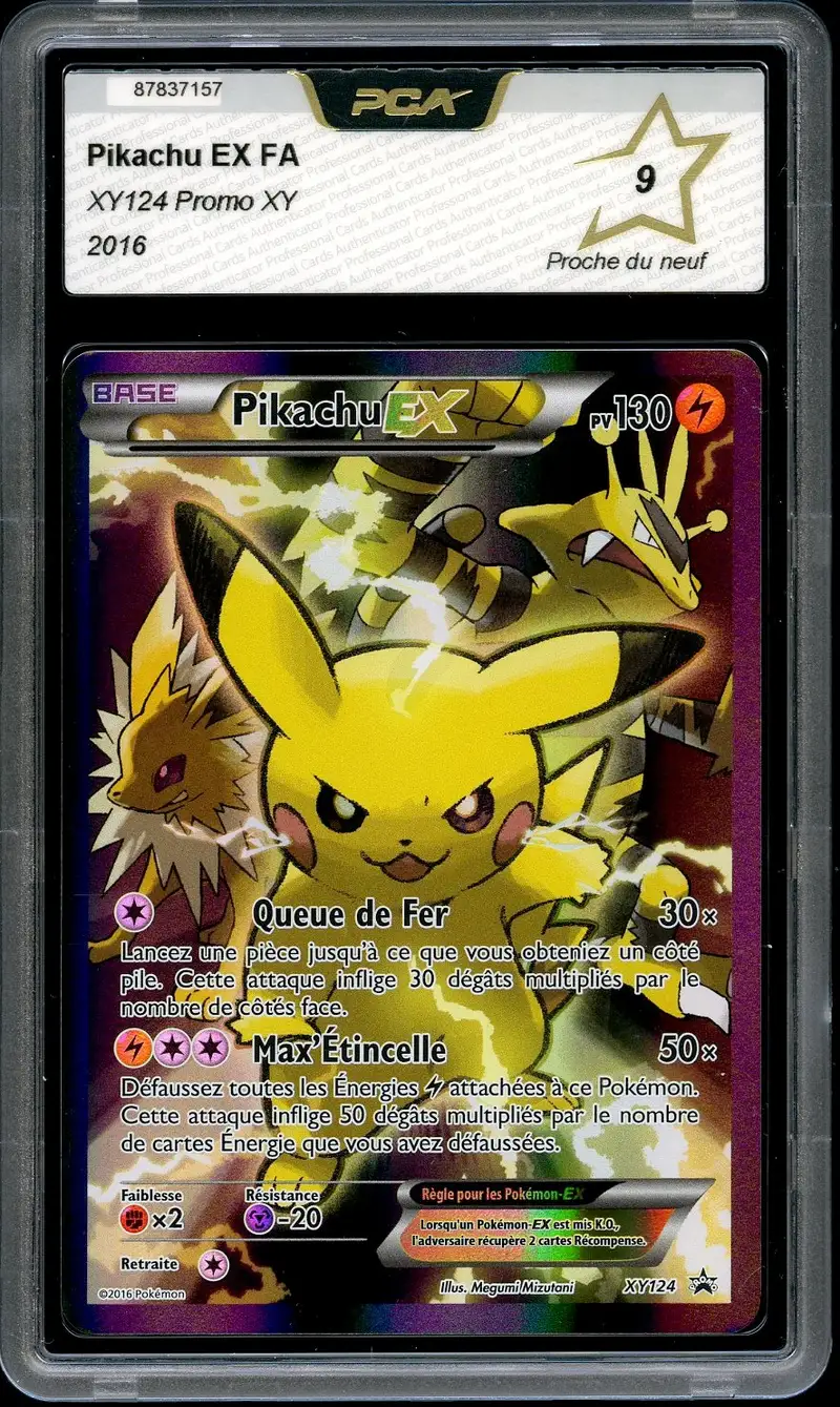 PCA 9 Pikachu Ex