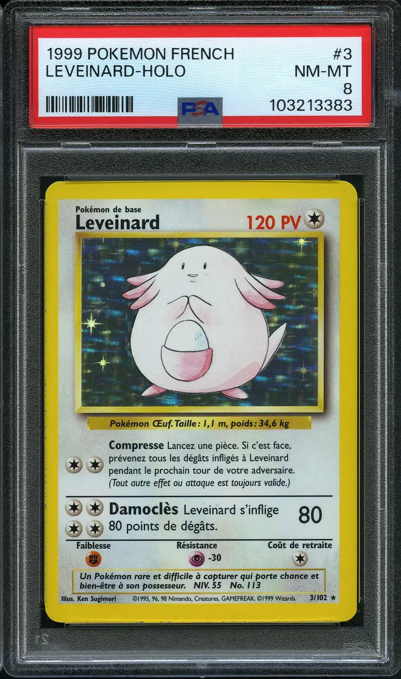 PSA 8 Leveinard Holo