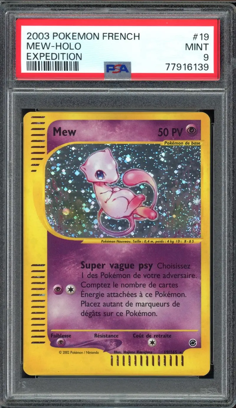 PSA 9 Mew Holo