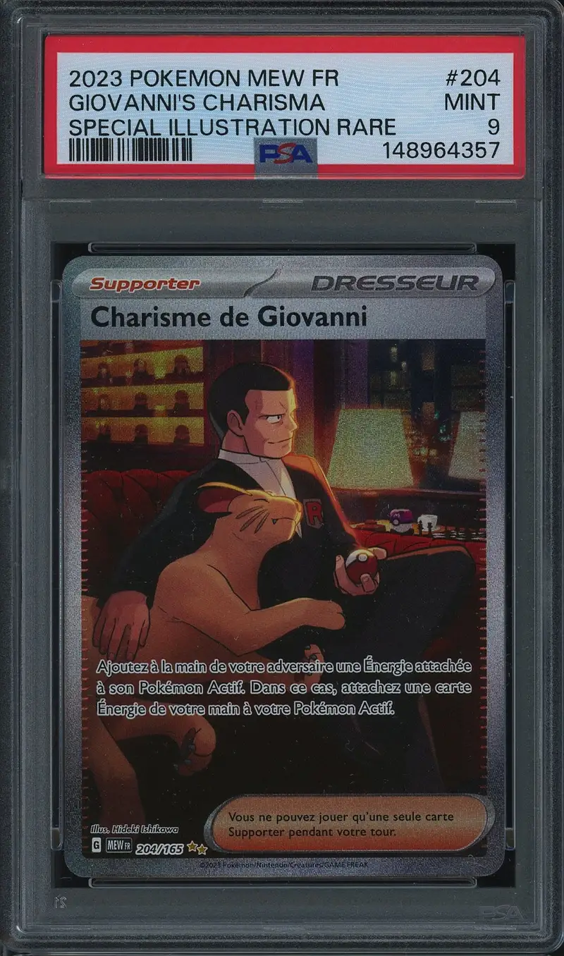 PSA 9 Charisme de Giovanni
