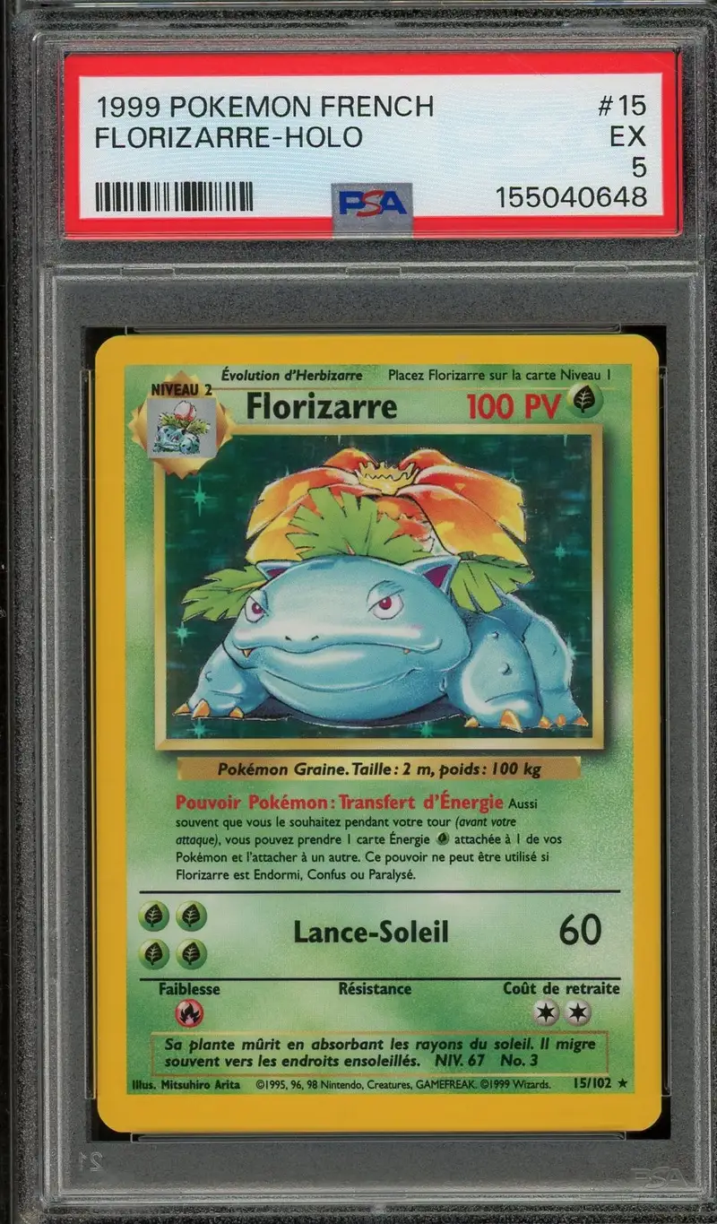 PSA 5 Florizarre Holo