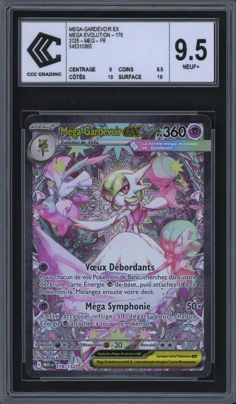 CCC 9.5 Méga-Gardevoir Ex