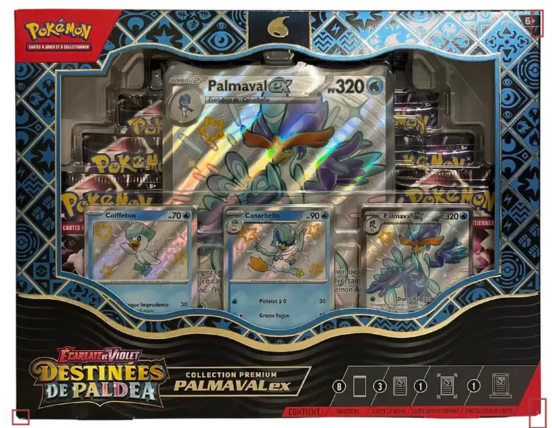 Coffret EV4.5 Destinées de Paldea Palmaval Ex