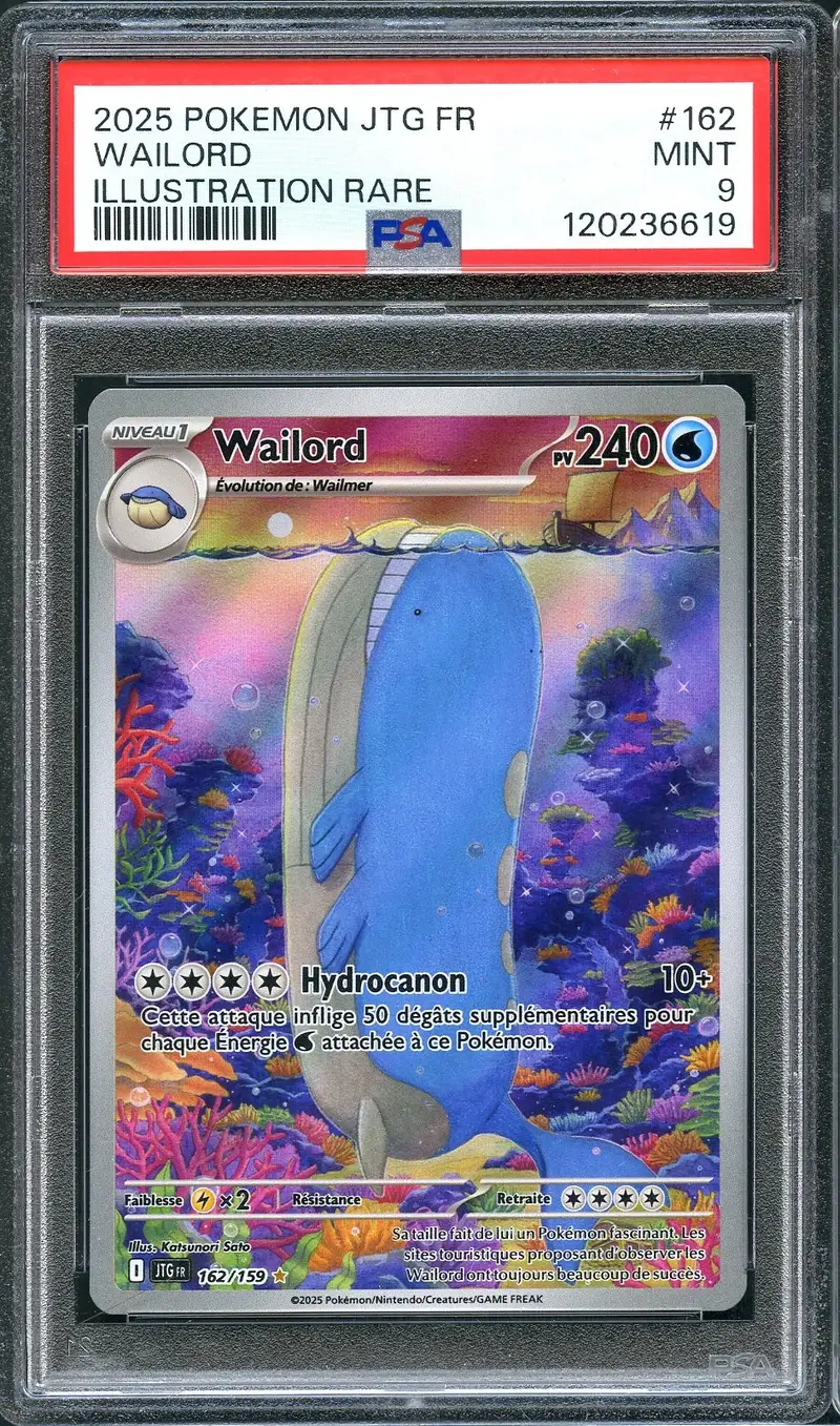 PSA 9 Wailord