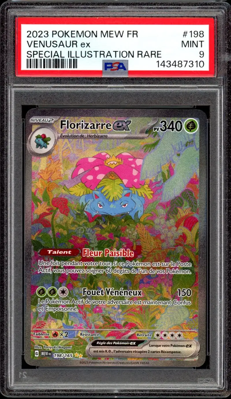 PSA 9 Florizarre Ex